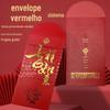 Venda por atacado douramento fosco saco de envelope vermelho chinês de recepção de casamento presente de ano novo envelope vermelho dez milhões de yuans envelope de presente saco de envelope vermelho