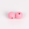 Cuentas de Madera de Haya de Colores Madera Redondas Sueltas de 10-30 mm Accesorios para Joyería DIY Collares Pulseras Fabricante En Stock