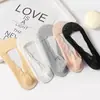 Nuevas Calcetines de Encaje de Pantalla de Pavo Real para Mujer, Verano, Delgados, con Silicona Antideslizante, Invisibles, de Boca Baja, Cortos