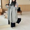 Zy5675 Damei Aiyuan 2025 Outono/Inverno Novo Lenço de Moda Europeia Estilo Preguiçoso Rejuvenescedor Casaco de Lã