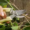 Tijeras de podar para ramas gruesas, Tijeras de jardinería para florería, Tijeras de acero inoxidable para recolección de fruta, Tijeras de jardín, Tijeras de podar florales para el hogar