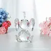 Dientes de Elefante de Cristal Animales de Dibujos Animados Elefante Adornos Elefante Translúcido Decoraciones Sagradas Regalos de Vacaciones Entrar en Suministro