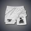 Amazon Comercio Electrónico Transfronterizo Más Vendidos Shorts de Verano Estampado Digital 3D para Hombre Doble Capa Transpirables Casuales