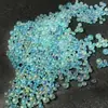 Cuentas de vidrio no porosas pequeñas redondas para manualidades, cuentas transparentes mágicas para uñas, cuentas de burbujas, cuentas de burbujas en stock 20g