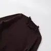 Exportación Transfronteriza Ropa de Mujer Otoño 2025 Estilo Europeo y Americano Cuello Redondo Manga Larga Encaje Tejido Cardigan Chaqueta para Mujer G82724