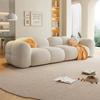 Estilo Crema Estilo Francés Gato Rascador Polar Sala de Estar Gelatina Recto Lujo Ligero Simple Moderno Apartamento Grande y Pequeño Sofá