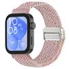 Xuanyin é Adequado para Huawei Watch Fit5/4/4Pro/3/5Pro Pulseira de Relógio de Nylon com Fivela Magnética Trançada e Cabeça de Metal