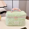 Bolsa de Maquillaje Nueva Estilo Temática de Amor, Gran Capacidad, Multifuncional, Multicapa, Bolsa Portátil de Viaje para Almacenamiento de Cuidado de la Piel y Artículos de Tocador