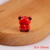 Contas de cerâmica de dragãozinho de leite fofo pintadas à mão, contas de cachorrinho dinossauro fofo, material para joias, pingente, pulseira de miçangas DIY