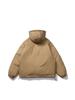 Nanxia Disfraz Nueva Chaqueta de Plumas Reversible de Moda Holgada para Hombre y Mujer con Capucha Marca Trendy de Exterior Más Terciopelo