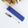 El fabricante suministra bolsa nueva para pluma fuente de fieltro, mini funda creativa de moda para un solo bolígrafo, se puede añadir logo a la funda