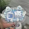 Colgante de Apoyo Doble Nombre Jun Kai y Lu Si Producto Terminado Reflectante para Manualidades Mercancía Creativa de Celebridades Accesorios de Fieltro No Tejido