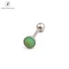 Piercing para Lengua Color Caramelo con Textura Escarchada Acero Titanio Anillo para Lengua Piercing para Lengua de Chica Sexy Joyería para Piercing Venta al Mayoreo en Amazon