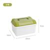 Caja de almacenamiento multifuncional transfronteriza, caja de almacenamiento de plástico de gran capacidad engrosada, artículos diversos, juguetes, caja de almacenamiento portátil