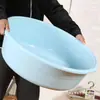 Tina de Lavandería Grande Hogar Extra Grande Palangana Especial Palangana de Plástico Número Baño Palangana de Goma Engrosada Redonda Uso Redonda Grande Transfronterizo Envío Gratis