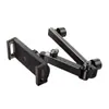 Soporte para Tableta en Reposacabezas Trasero para Viajes, Barra de Reposacabezas Calmante, Soporte Retráctil para Tableta, Soporte para Teléfono en Reposacabezas Trasero de Coche