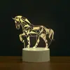 Luz de Noche 3D Transfronteriza Lámpara de Mesita de Noche USB Adornos Lámpara LED de Ahorro de Energía Logo Aniversario Corporativo Regalo Conmemorativo de Graduación