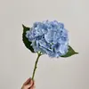 Flores Artificiais de Alta Qualidade com Toque Realista, Flores Artificiais de Hortênsia para Decoração de Sala de Estar e Mesa de Jantar, Adereços para Fotografia, Flores Artificiais de Hortênsia