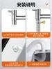 Manguera de extensión para manguera de drenaje de aire acondicionado, antienvejecimiento, para máquina externa, protector solar, manguera de entrada de agua para lavadora, accesorios para grifo