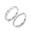 Anillos de Pareja de Verano Versátiles de Diseño Simple Mobius Niche para Estudiantes Venta al por Mayor