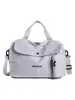 Bolsa de Viaje para Distancias Cortas para Mujer, Ligera, Ampliable, Gran Capacidad, Moderna, Separación de Seco y Húmedo, Bolsa para Deportes y Fitness, Bolsa de Mano