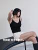 Correa de viento Miao Miao almohadilla para el pecho tirante de sujetador encaje femenino estilo bm ballet lazo deseo puro chaleco interior sujetador integrado espalda bonita
