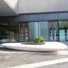 Personalizado ao ar livre grande fibra de vidro reforçado plástico árvore piscina banco cadeira canteiro de flores aeroporto comercial beleza Chen jardim paisagem escultura ornamentos