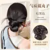 Peluca de Peinado Moño Bajo Desordenado Bola Pinza Garra Flor Moño Artefacto para Recogido Perezoso Pieza de Peluca Peluca de Cabello Sintético Goma para el Cabello