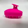 Cepillo para Lavar el Cabello de Silicona Pura Nuevo de Fábrica, Peine Limpiador y Masajeador del Cuero Cabelludo, Peine de Silicona para Lavar el Cabello con Masaje de Meridianos