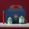 Taza de Té Cultural y Creativa de la Ciudad Prohibida, Tendencia, Regalo de Negocio para Líderes, Clientes, Personas Mayores, Recuerdo con Logo