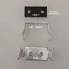 Abrazadera de Hebilla de Anillo de Retención Metálico Soporte Elástico Caja de Control Externa Panel Inferior Asiento de Montaje Hebilla de Bloqueo Cierre a Presión Junta