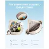 Bolsa de Tênis Amazon Transfronteiriça, Mochila Esportiva de Grande Capacidade, Bolsa Transversal, Mochila Impermeável para Pickleball ao Ar Livre