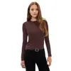 Fabricante de Suéteres Fuente Dalang Patrones Personalización Procesamiento OEM Etiqueta Privada Fabricación por Contrato Otoño Invierno Ropa de Punto Ajustada para Mujer