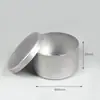Caja de aluminio para muestreo de suelo, caja redonda para retención de muestras, caja de pesaje de suelo, caja de muestra para medición de humedad, cajas de aluminio de laboratorio grandes y pequeñas