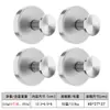 Gancho para Puerta de Baño Transfronterizo para Colgar Ropa y Sombreros, Gancho Adhesivo, Gancho de Acero Inoxidable sin Rastro, Gancho Individual Fuerte Desmontable con Ventosa