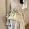 Bolsa de Mão Texturizada Nova Tendência Verão 2026, Bolsa Saco para Mulheres, Bolsa de Ombro de Luxo Leve com Cordão, Bolsa Transversal para o Dia a Dia