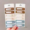 Pinzas para el Cabello de Colores Dulces para Niñas, Pinzas Bb, Pinzas Laterales, Pinzas de Pato, Pinzas para el Cabello Infantiles que No Dañan el Cabello, Flequillo, Pasadores, Accesorios para el Cabello