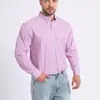 2026 Nova Camisa Casual Cardigan de Manga Longa com Estampa Digital Listrada para Homens de Venda Transfronteiriça Moda de Alta Qualidade Roupas Masculinas