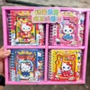 Cuaderno de espiral Sanrio 100K de dibujos animados con diseño hueco, Cuaderno rayado, Cuaderno portátil
