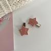 Pinza para el cabello coreana de estrella, clip de pico de pato, mini, pequeña, dulce, para flequillo, sentido femenino, nicho, accesorios para el cabello