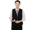 Chaleco de trabajo para restaurante, té de leche, café, hotel, KTV, bar, uniforme de personal de servicio de restaurante occidental, traje de manga larga para mujer