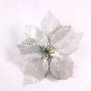 Decoraciones navideñas de Amazon Flores navideñas Adornos para árbol de Navidad Colgantes Flores Flores navideñas al por mayor