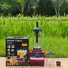 Máquina Rompe-Muros Transfronteriza de 4L 8en1 Licuadora Molinillo de Carne Metálico Comercial Hielo Picado Acero Inoxidable Exprimidor Multifuncional