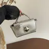 Bolso Hermoso, Fresco y Elegante, Bolso Cuadrado Pequeño de Estilo Coreano Simple para el Trabajo, Bolso Cruzado de Hombro Casual de Aspecto Caro