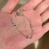 Pulsera de llave en forma de corazón, estilo vintage nuevo único, lujo ligero, diseño de nicho exquisito, pulsera de pareja de alta gama