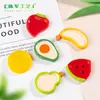 Paisaje Mini Frutero Sandía Fresa Comida Juego DIY Gel de Crema Pasador Adorno Accesorios Mini Adornos Pequeños