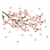 Adesivos de Parede Flor de Pessegueiro Amazon Transfronteiriços Autoadesivos para Sala de Estar Decoração de Parede Adesivos de Fundo de TV Adesivos de Parede Atacado