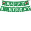 Suministros para Fiesta de Cumpleaños de Rugby Vajilla Desechable Platos de Papel Vasos de Papel Servilletas de Papel Decoración para Fiesta de Cumpleaños de Niño Mantel