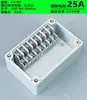 Caja de conexiones fuente de alimentación plástico a prueba de polvo sellada exterior IP67