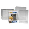 Caja de 4 pulgadas de 0,35/0,5 mm para la colección de juguetes de mano Funko-Pop, caja protectora de PET PVC transparente
